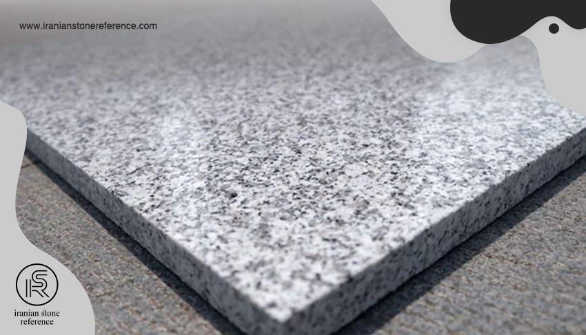 سنگ اسلب روی کابینت