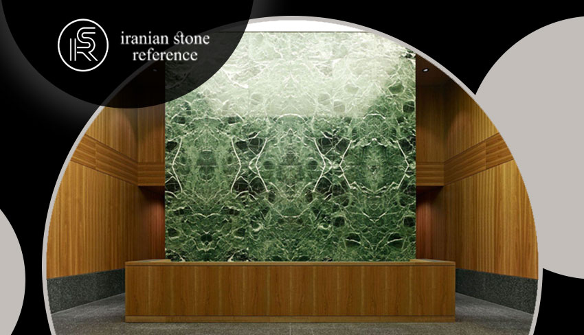 سنگ اسلب در نمای داخلی ساختمان